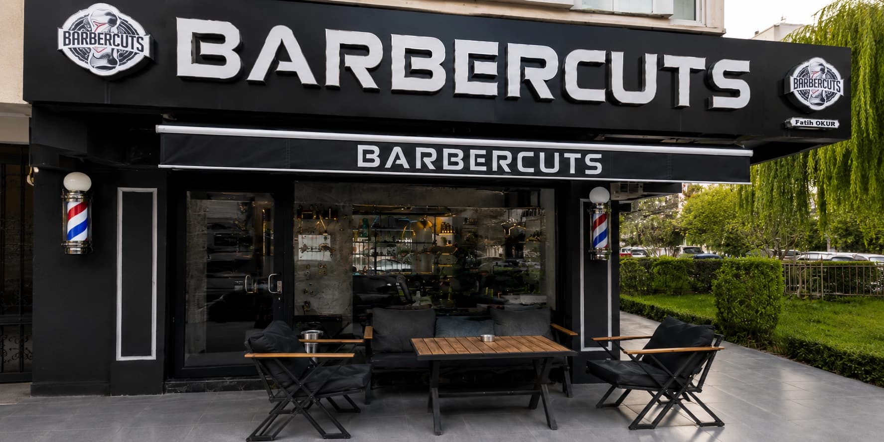 Barbercuts Antalya Konyaaltı Uncalı dış cephesi