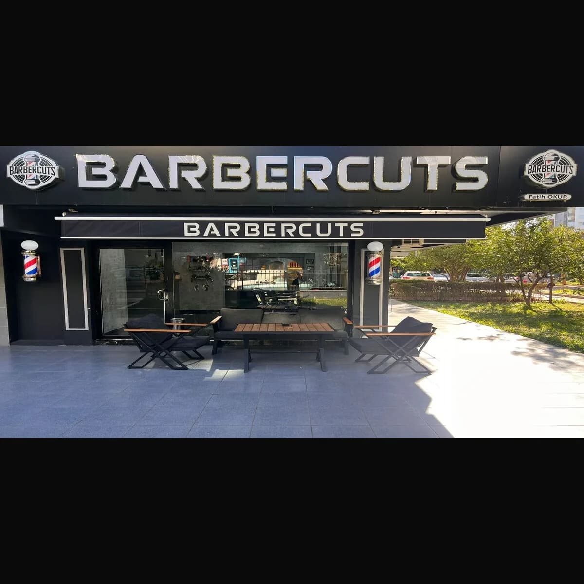 Barbercuts Antalya Premium Erkek Kuaförü Dış Görünümü